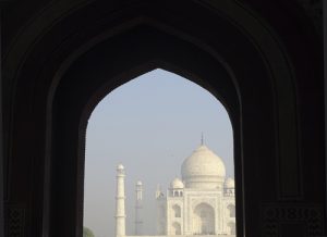 Visita al Taj Mahal, India