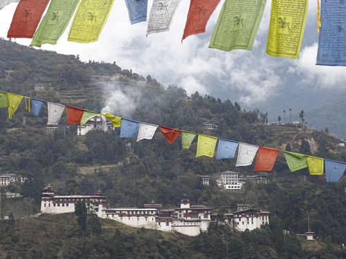 Trongsa en Bután