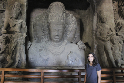Cueva 1 en Elefanta, Bombay