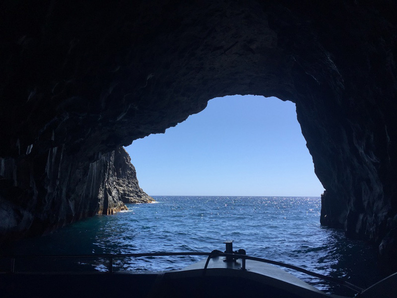 Cueva bonita en La Palma